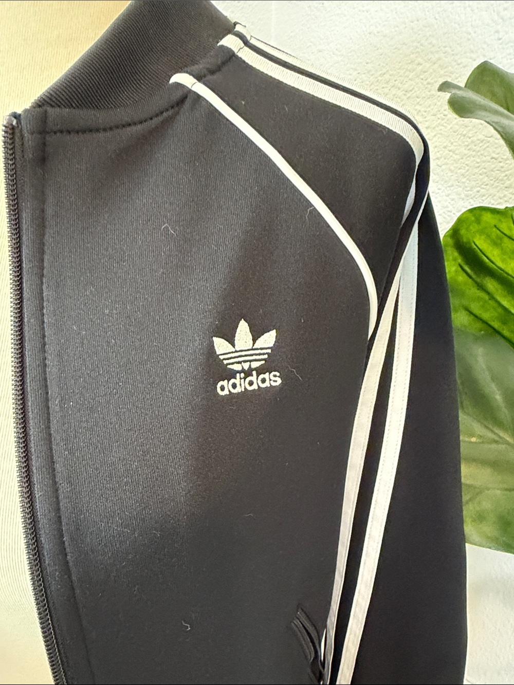 adidas Originals Black Track Jacket - Picture 2 of 7